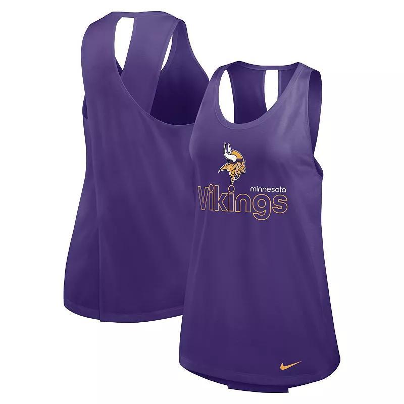 Womens Nike Minnesota Vikings Performance Tank Top Product Image