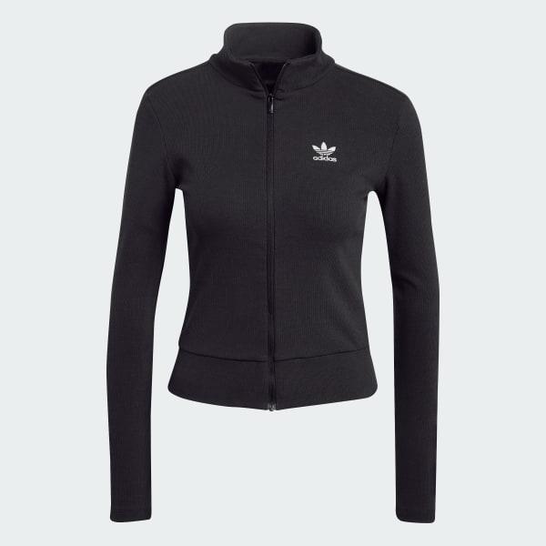 Essentials Ribbed Full-Zip Track Top product image