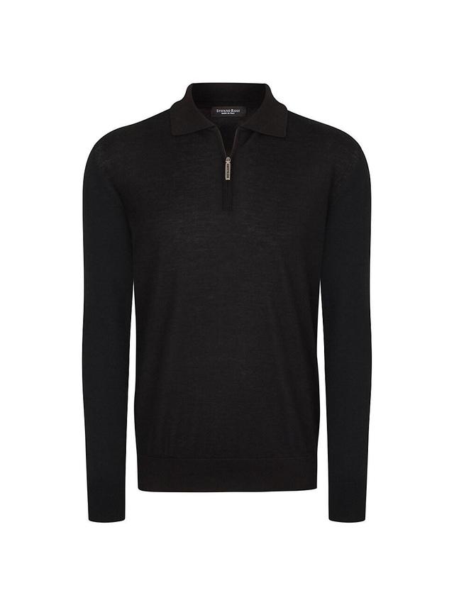 Mens Polo Sweater Product Image