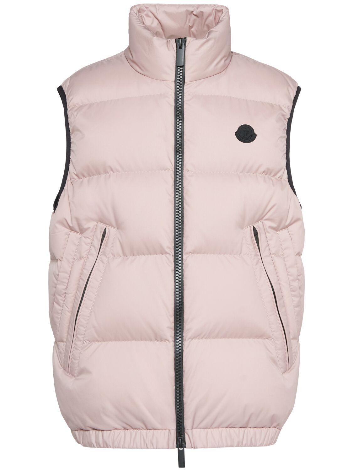 MONCLER Fedare Gilet In Pink Product Image