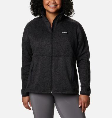 Columbia Women's Sweater Weather Fleece Full Zip Jacket - Plus Size- Product Image