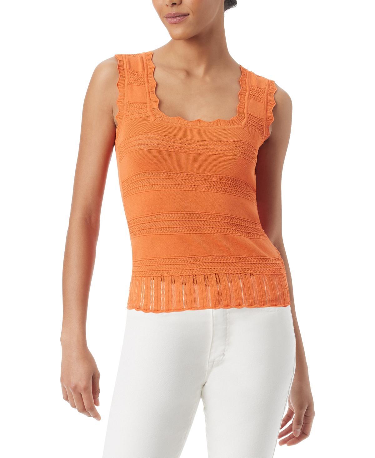 Sam Edelman Womens Azariah Square-Neck Knit Tank Product Image