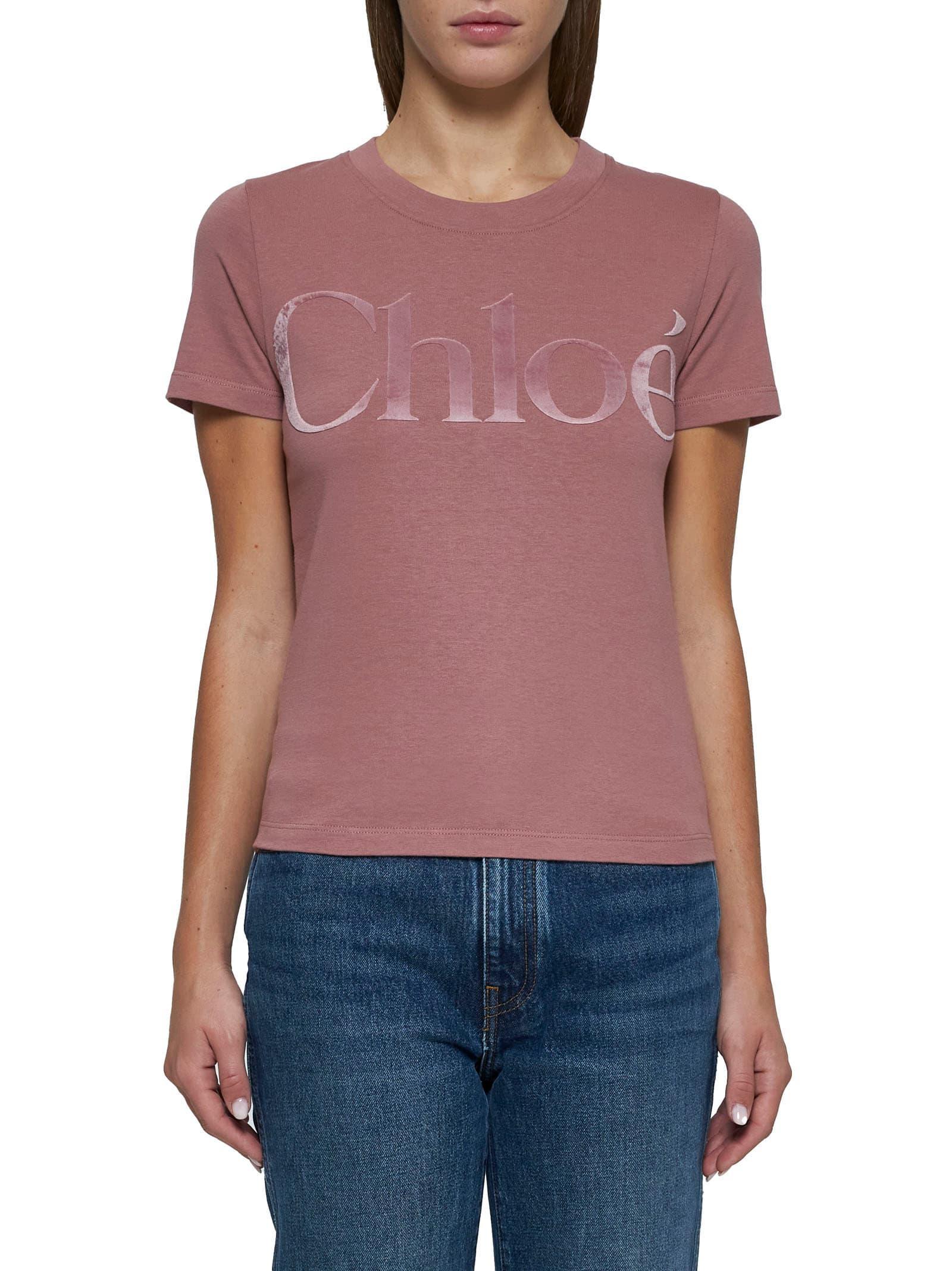 T-shirt In Dried Rose Product Image