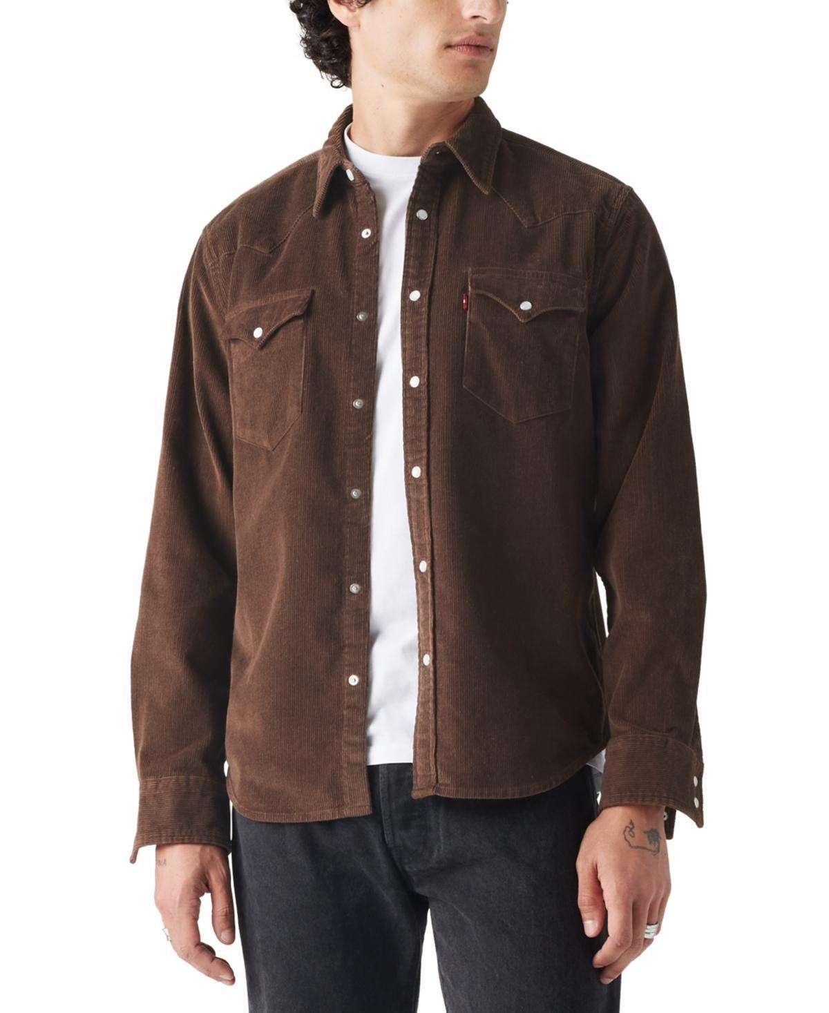 Levi's(r) Mens Classic Western Standard (Angler Otter Overdye) Men's Clothing Product Image