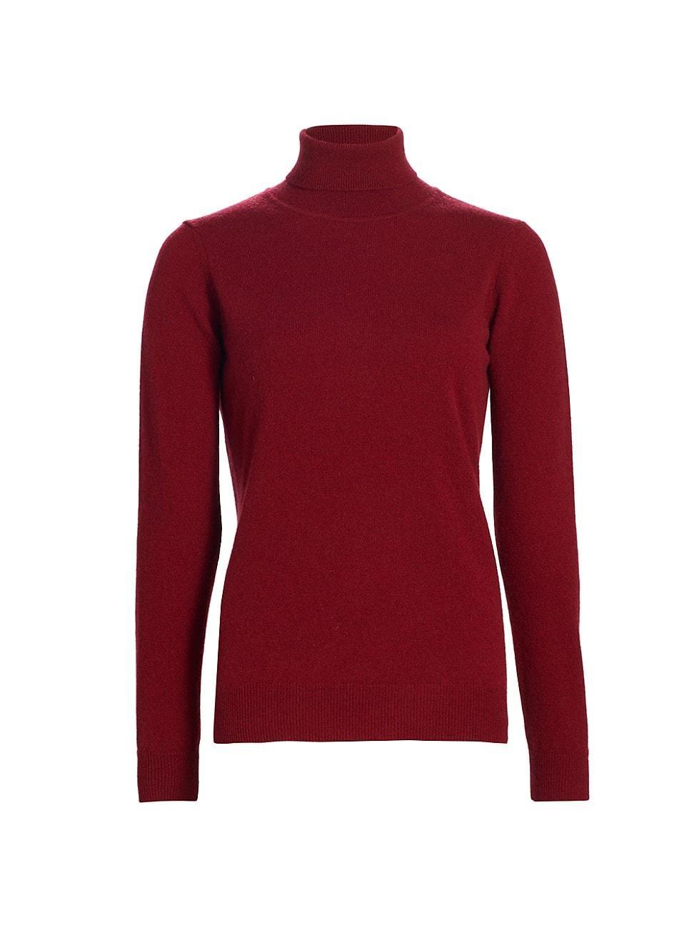 Womens Cashmere Turtleneck Sweater Product Image