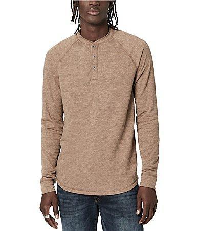 Buffalo David Bitton Long Sleeve Kariver Henley Shirt Product Image