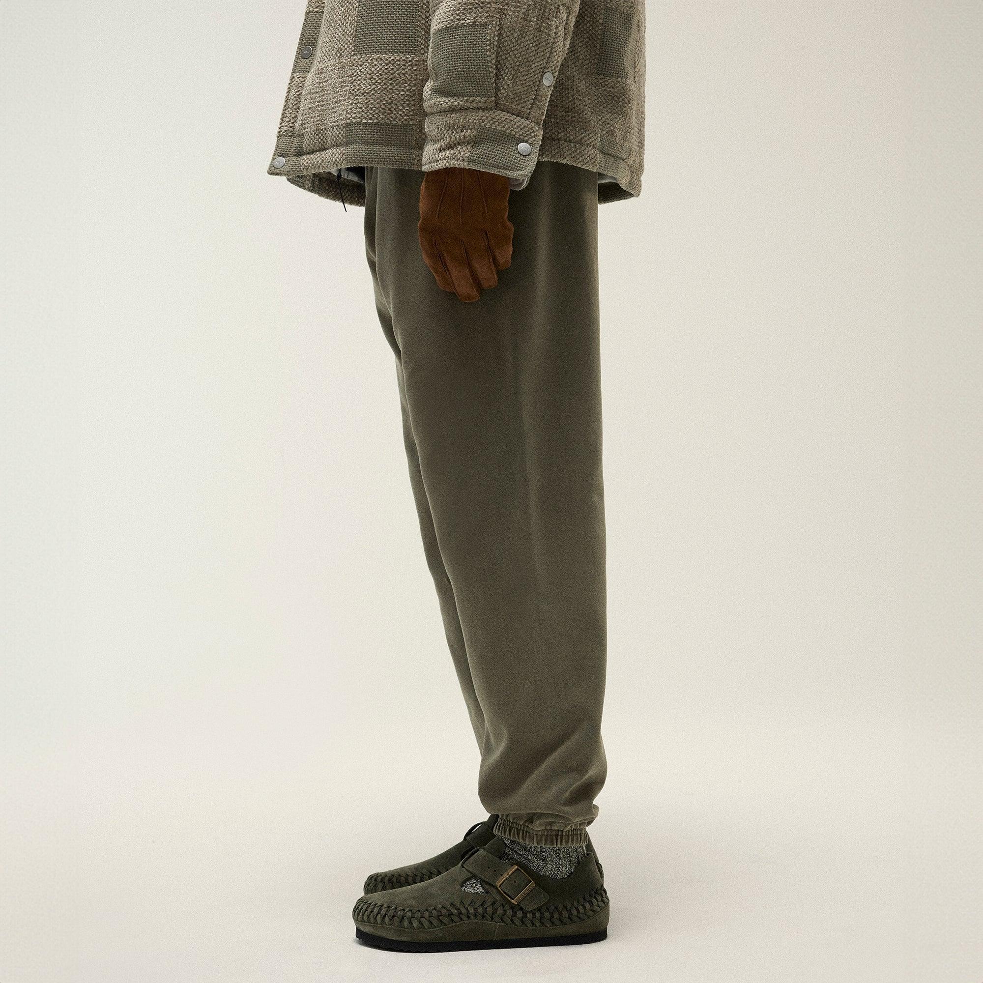 Kith Sueded French Terry Emmons Sweatpant - Meadow Male Product Image