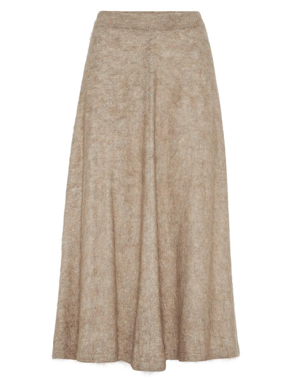 Womens Mohair, Wool, Cashmere and Silk Skirt product image