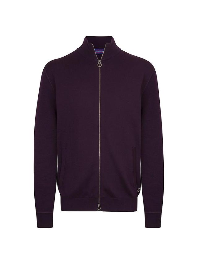 Mens Full Zip Sweater Product Image