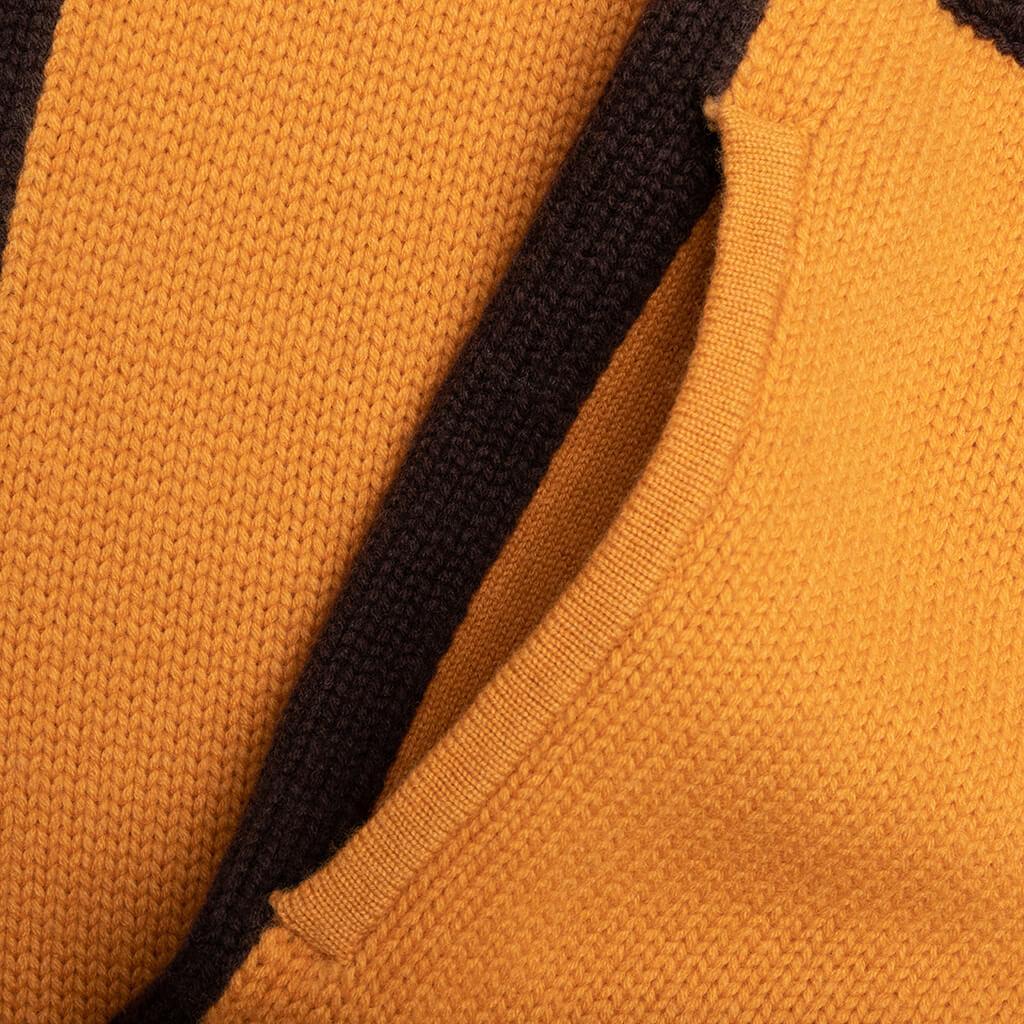 Knit Track Pant - Yellow/Black Male Product Image