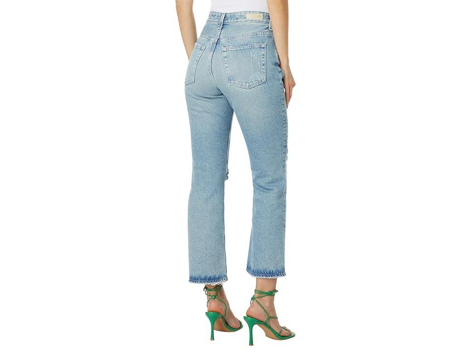 AG Kinsley Ripped High Waist Ankle Flare Jeans Product Image