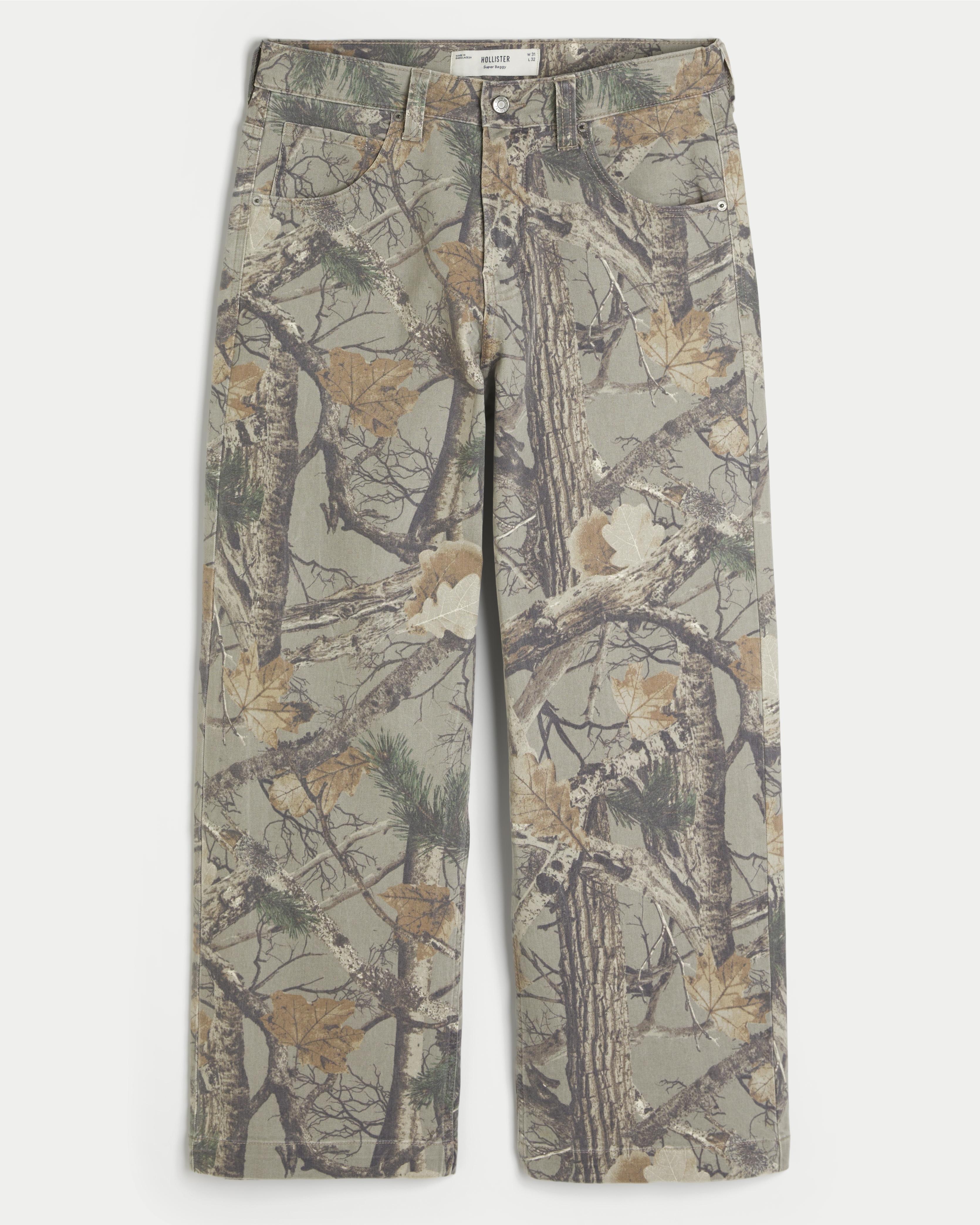 Camo Super Baggy Jeans Product Image