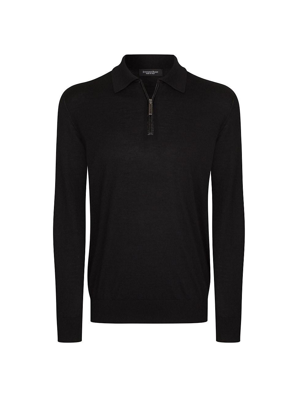 Mens Polo Sweater Product Image