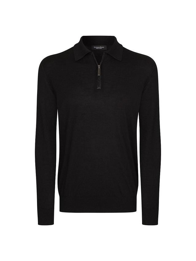 Mens Polo Sweater Product Image