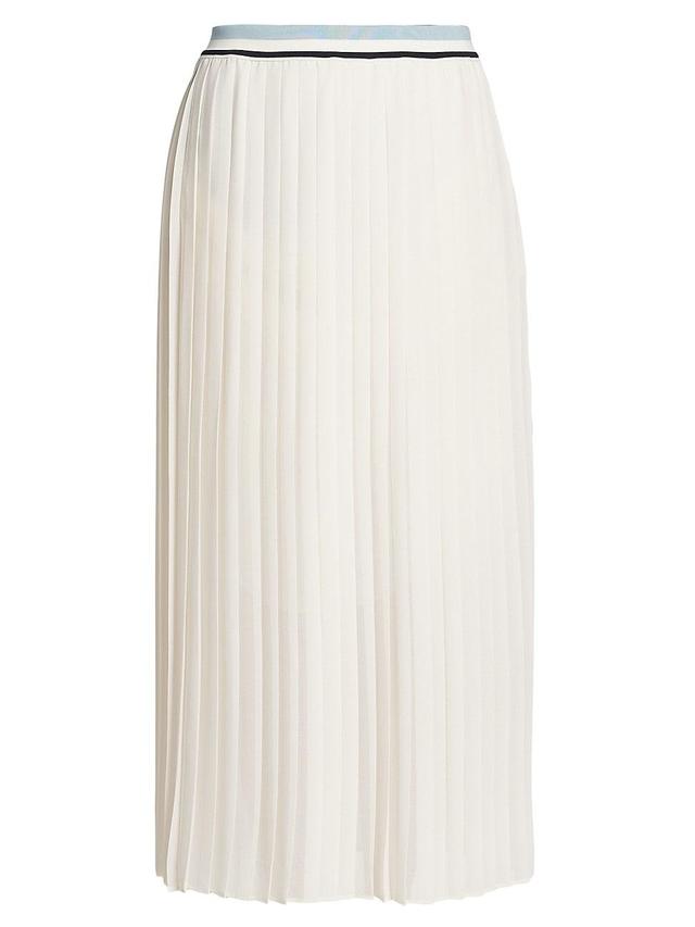 Pleated Midi Skirt Product Image