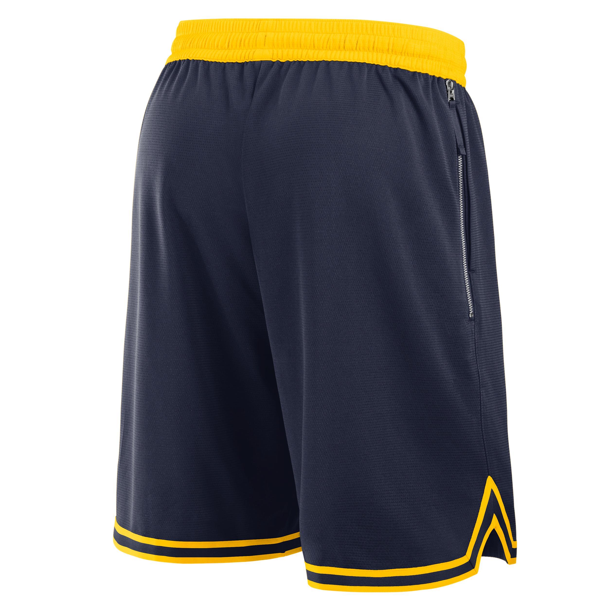 Nike Men's Michigan Wolverines Basketball Jordan Brand Dri-FIT College Shorts Product Image