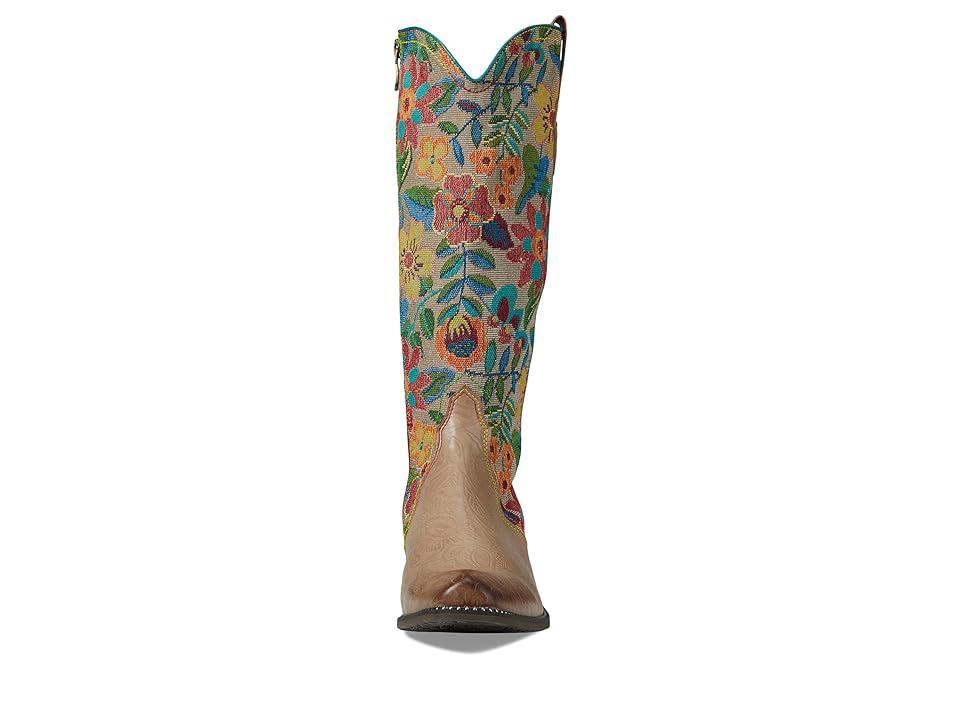 LArtiste by Spring Step Rodeoqueen Cowboy Boot | Womens | Black Multicolor | Size EU 39 / US 8.5 | Boots Product Image