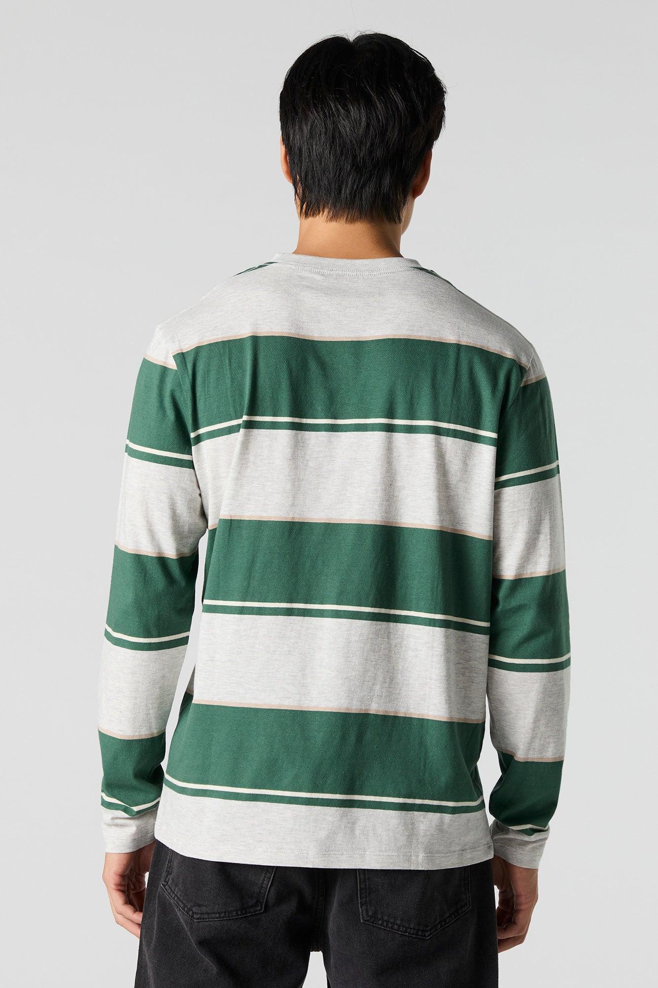 Striped Long Sleeve Top Male Product Image