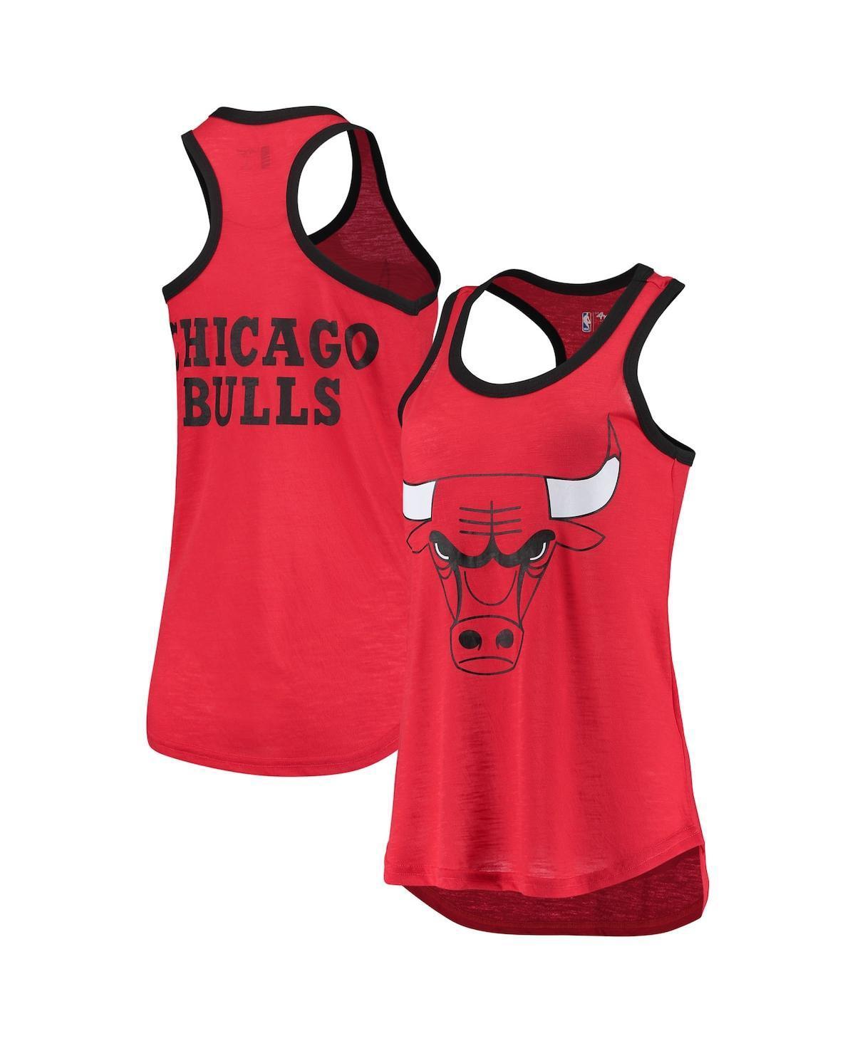 Womens G-III 4Her by Carl Banks Chicago Bulls Showdown Burnout Tank Top Product Image