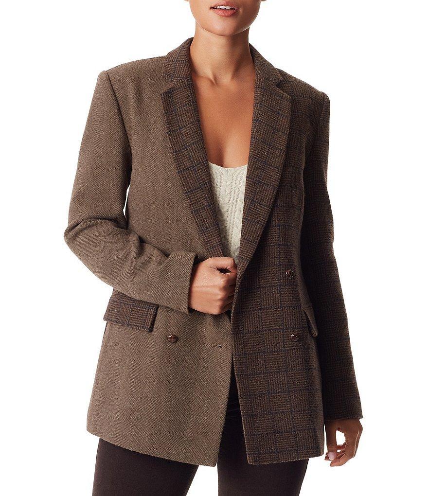 Sam Edelman Braelynn Relaxed Double Breasted Blazer Product Image