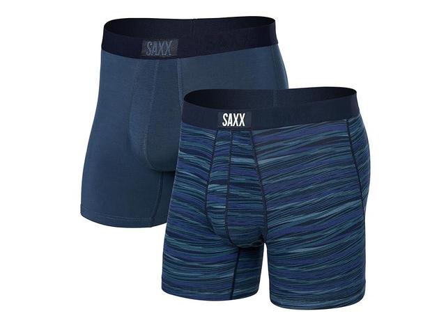 SAXX UNDERWEAR Vibe Boxer Brief 2-Pack (Surge Spacedye Men's Underwear Product Image