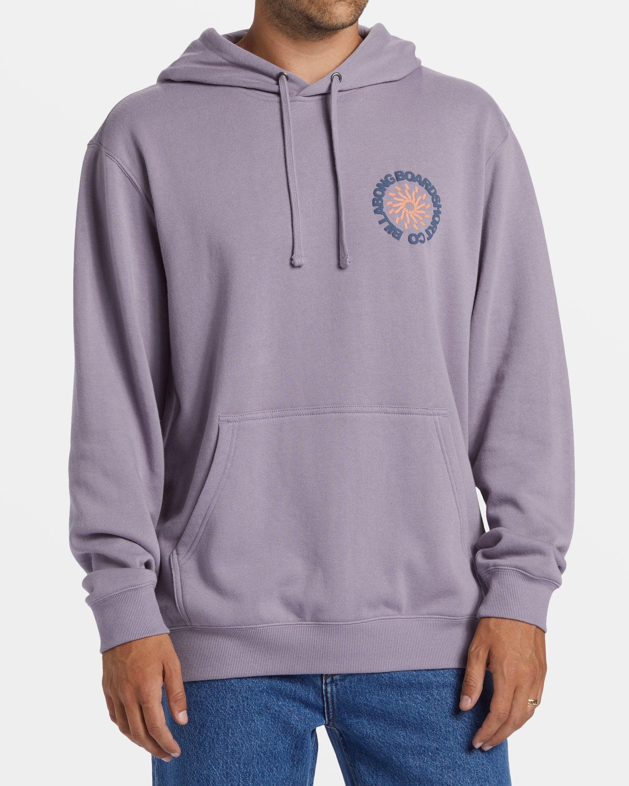 Short Sands Hoodie - Purple Ash Male Product Image