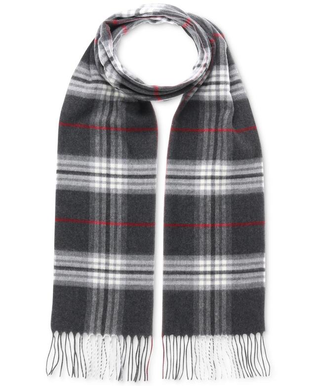 V. Fraas Mens Classic Plaid Cashmink Scarf Product Image