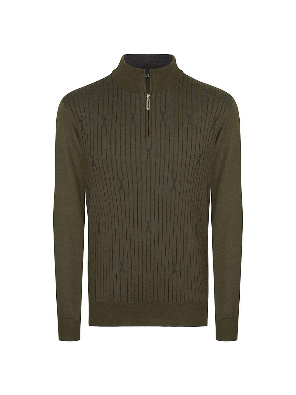 Mens Mockneck Sweater Product Image