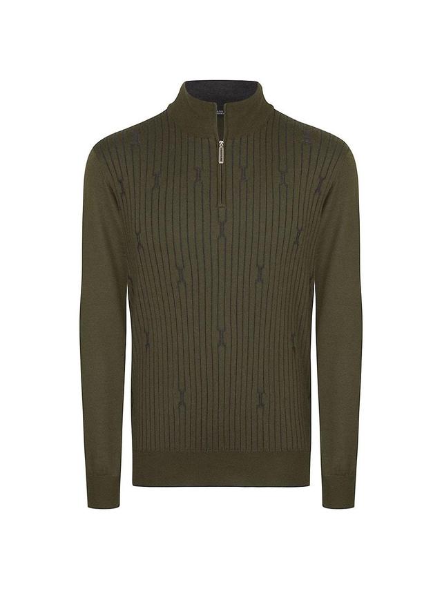 Mens Mockneck Sweater Product Image