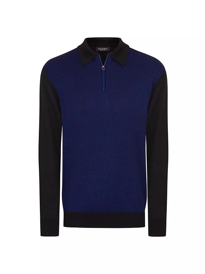 Zip Polo Shirt Product Image