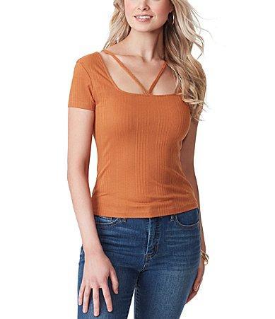 Jessica Simpson Pippa Knit Strappy Top Product Image