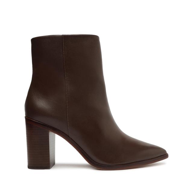 Womens Mikki Leather Ankle Boots Product Image