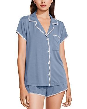 Eberjey Frida Whipstitch Short Pajama Set Product Image