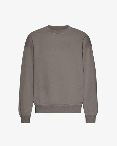 Organic Oversized Crew - Misty Brown Product Image