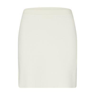 Darion Mini Skirt In White Product Image