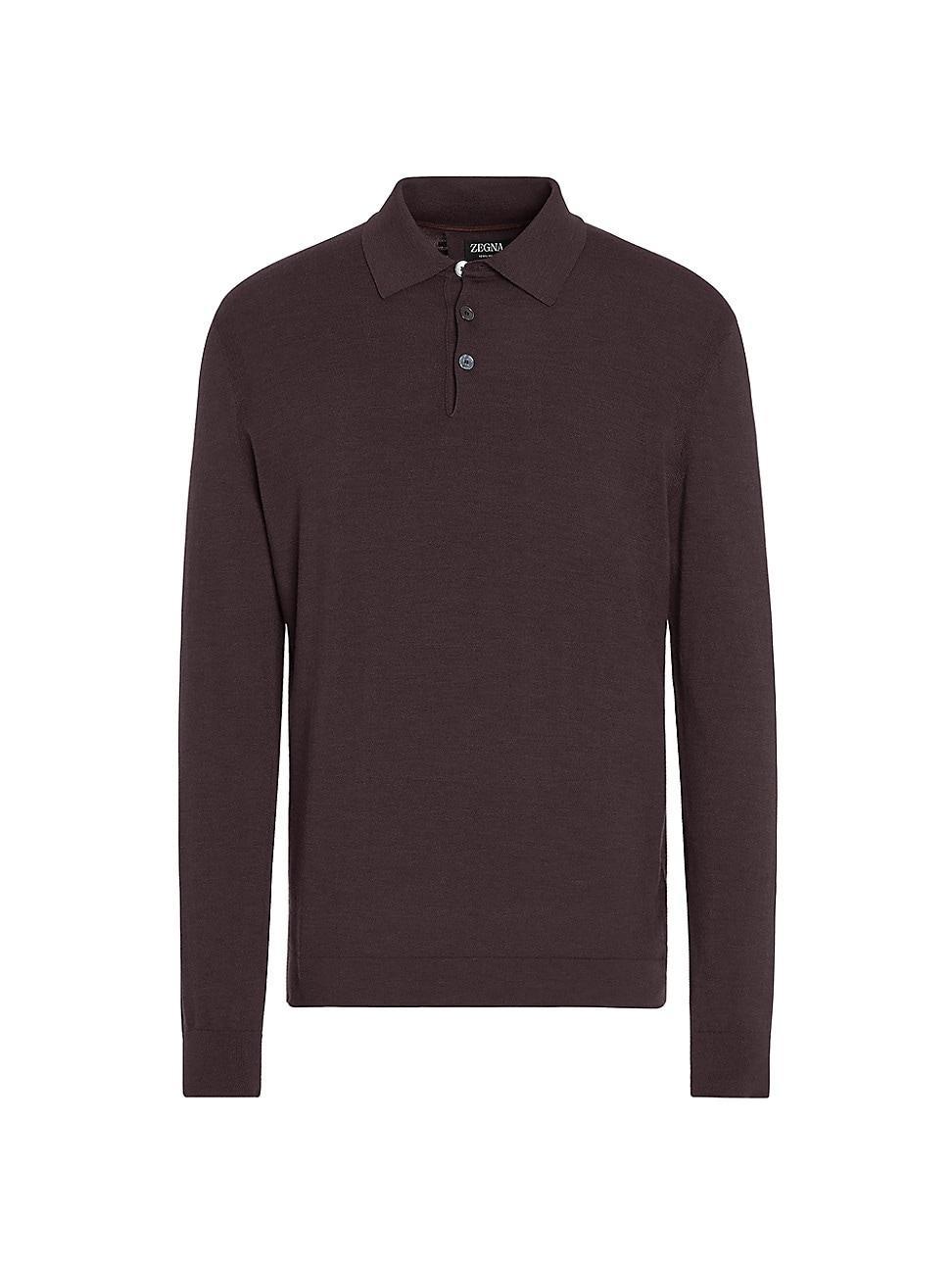 Mens 12Milmil 12 Wool Polo Shirt Product Image