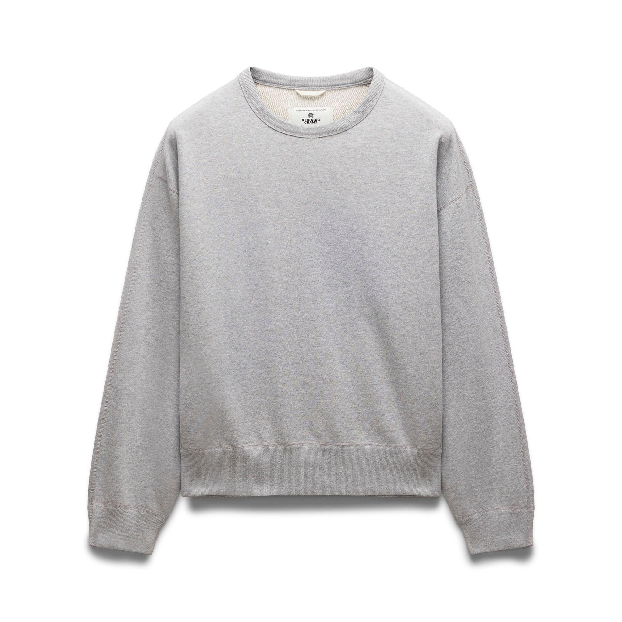 Midweight Terry Relaxed Crewneck Male Product Image