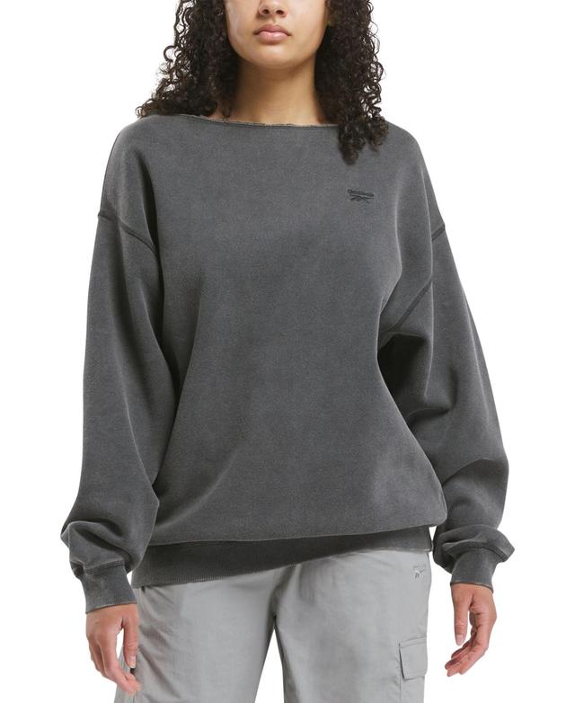 Reebok Womens Essential Fleece Cover-Up Top Product Image