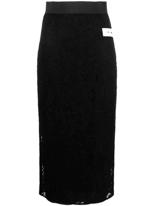 Pencil Skirt In Black Product Image