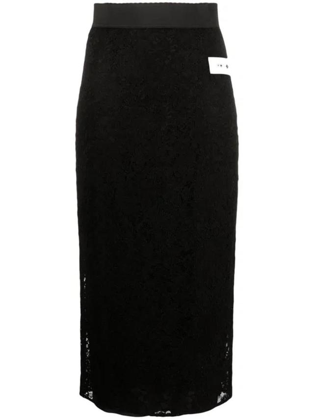 DOLCE & GABBANA Skirts In Black Product Image