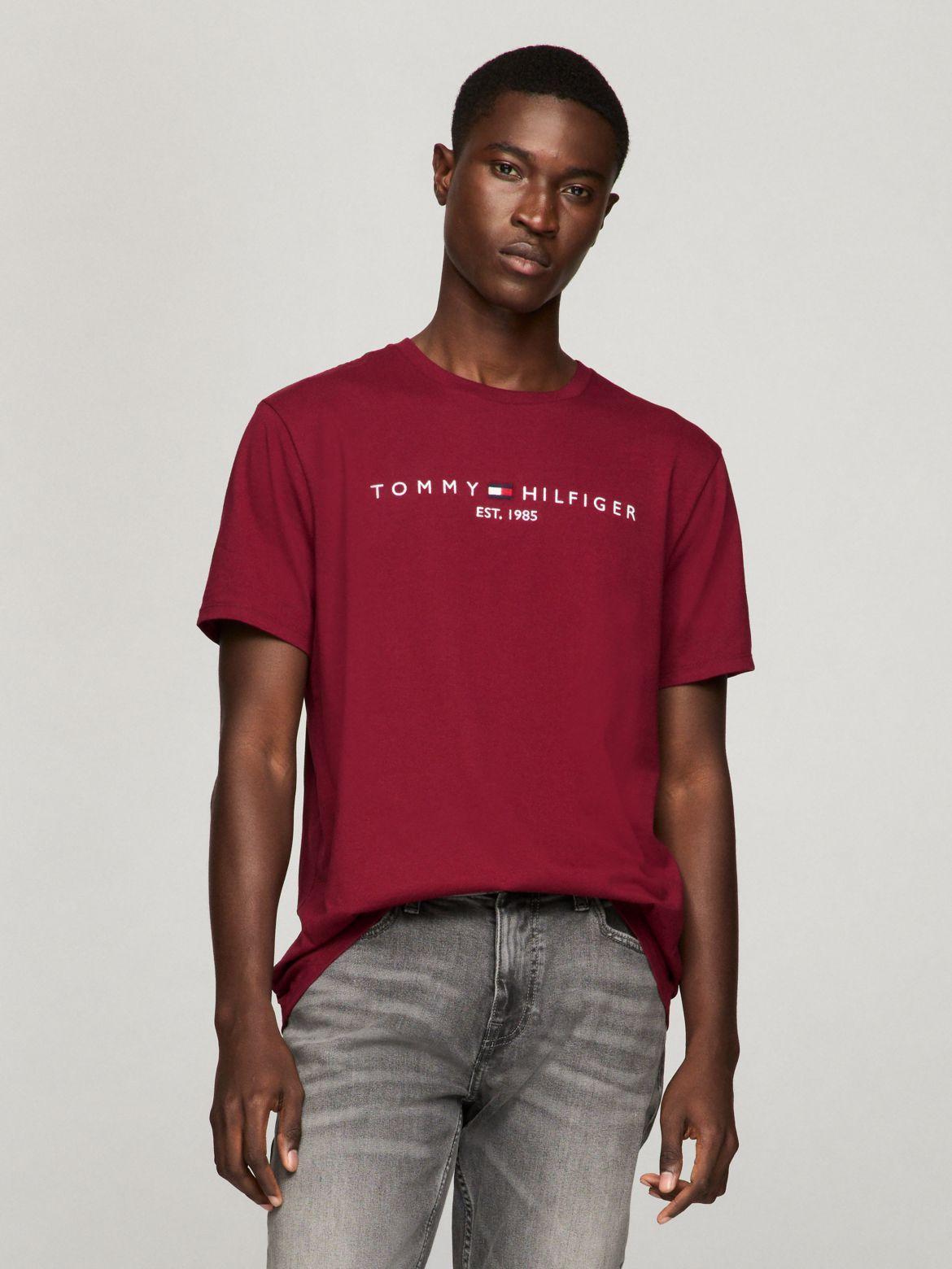 Tommy Hilfiger Men's Embroidered Tommy Logo T-Shirt Product Image