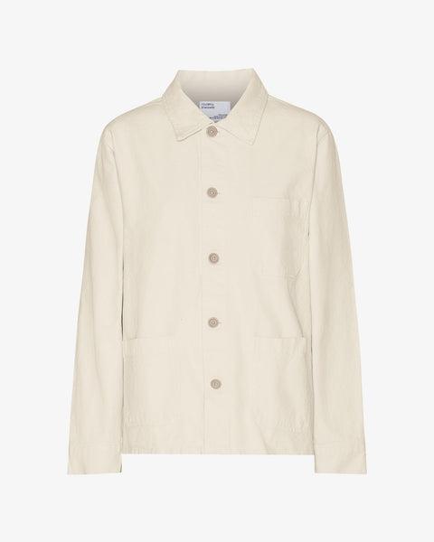 Organic Workwear Jacket - Ivory White Product Image