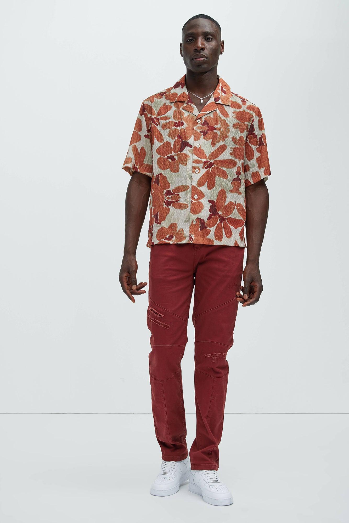 Andy Floral Shirt - Cream/combo Product Image