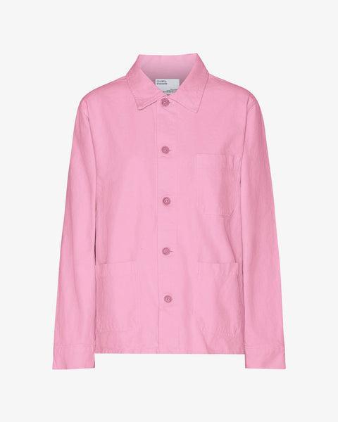 Organic Workwear Jacket - Flamingo Pink Product Image