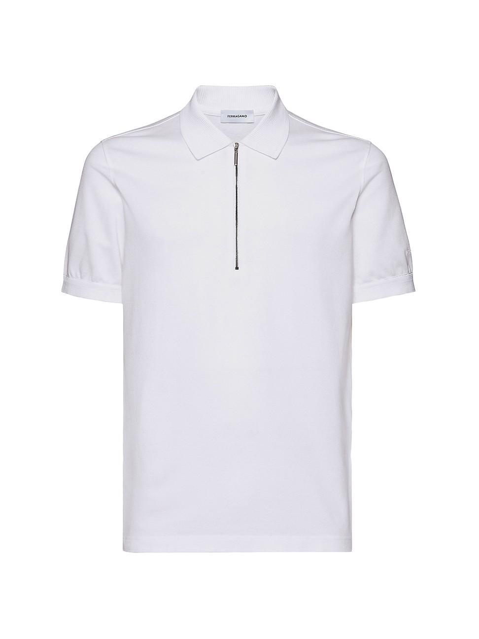 Mens Cotton Polo Shirt Product Image