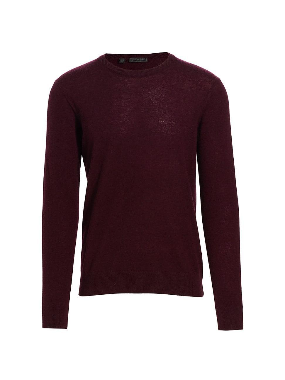 Mens COLLECTION Lightweight Cashmere Crewneck Sweater Product Image