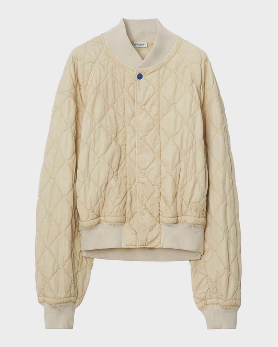 Quilted Bomber Jacket Product Image