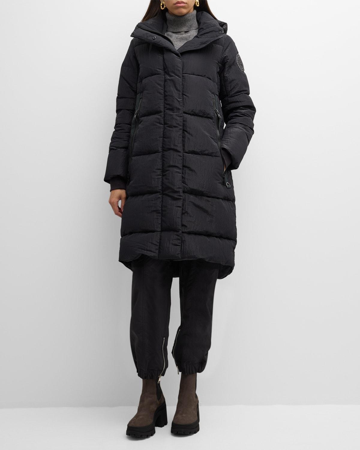 Womens Byward Quilted Hooded Parka Product Image