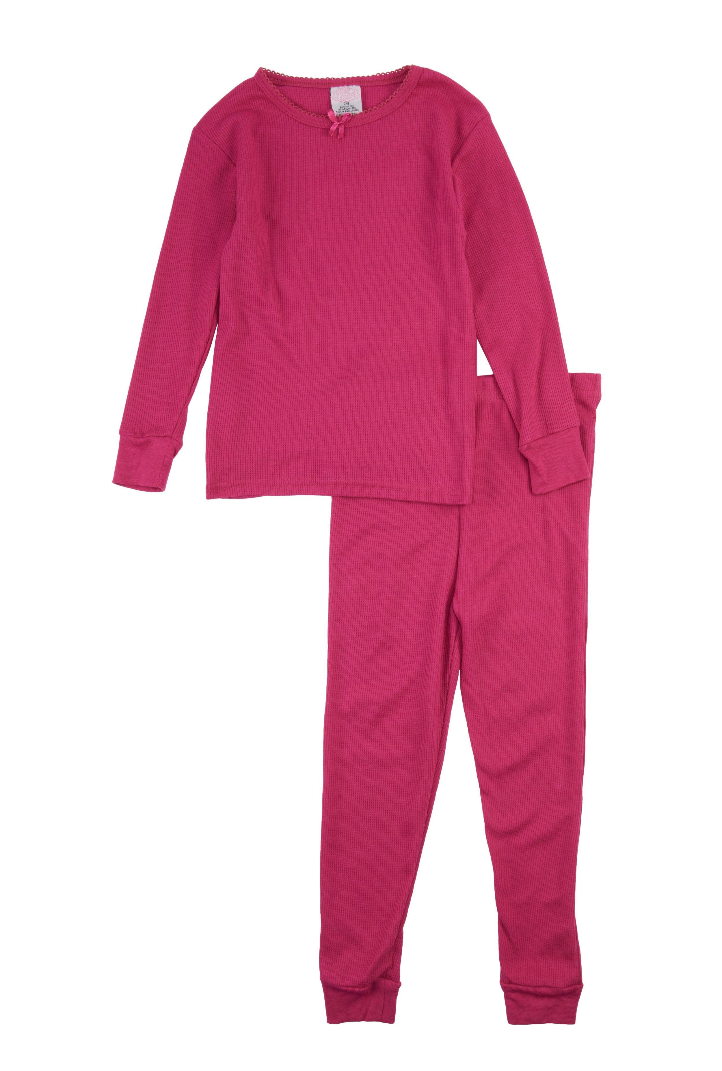 Womens Girls Thermal Top and Pants Product Image