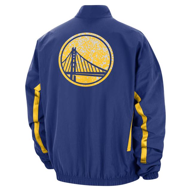 Golden State Warriors DNA Courtside Nike Men's NBA Woven Graphic Jacket Product Image